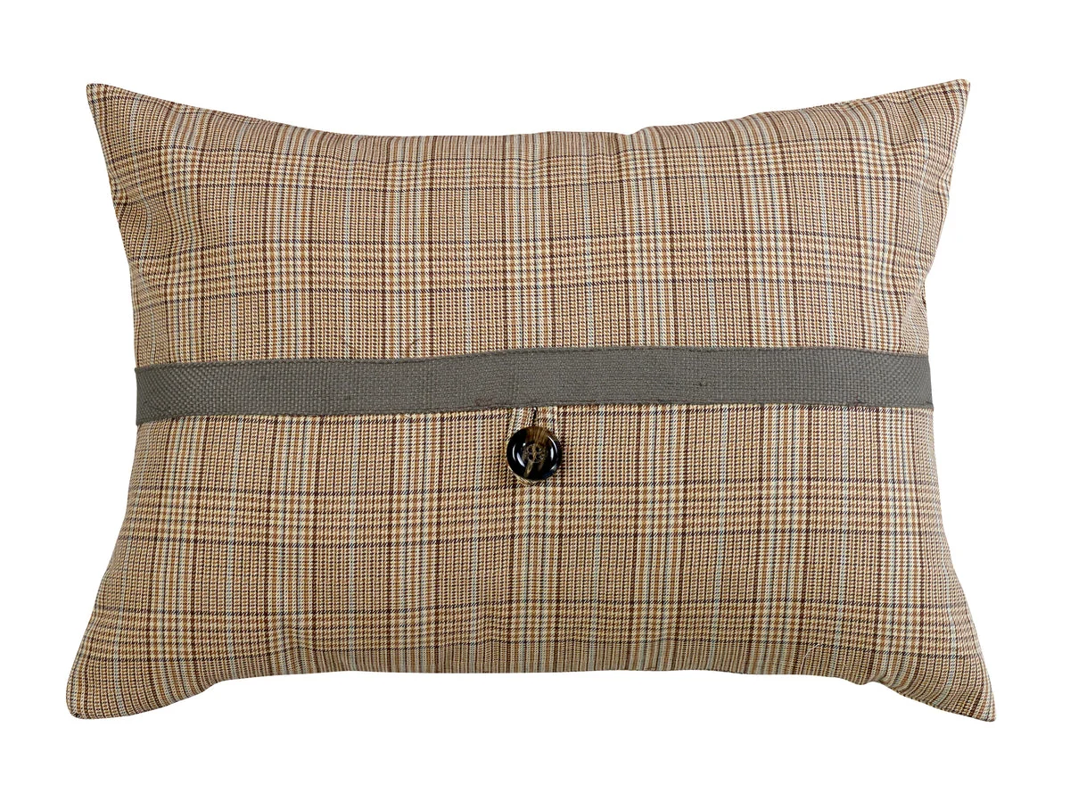 HiEnd Accents Plaid Pillow
