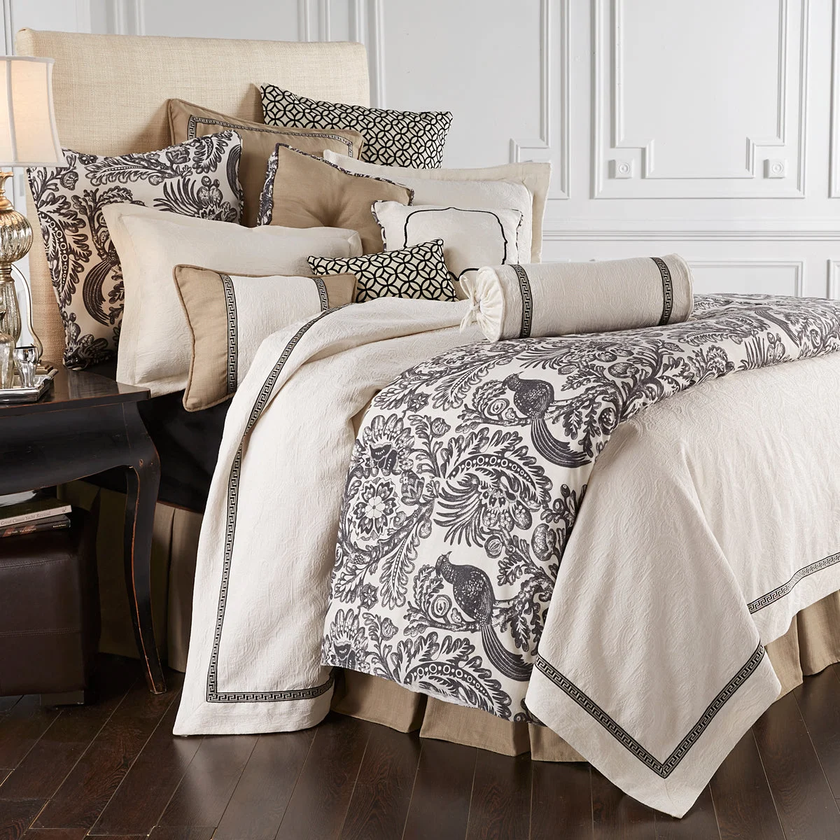 HiEnd Accents 4-pc Augusta Matelasse Coverlet Set
