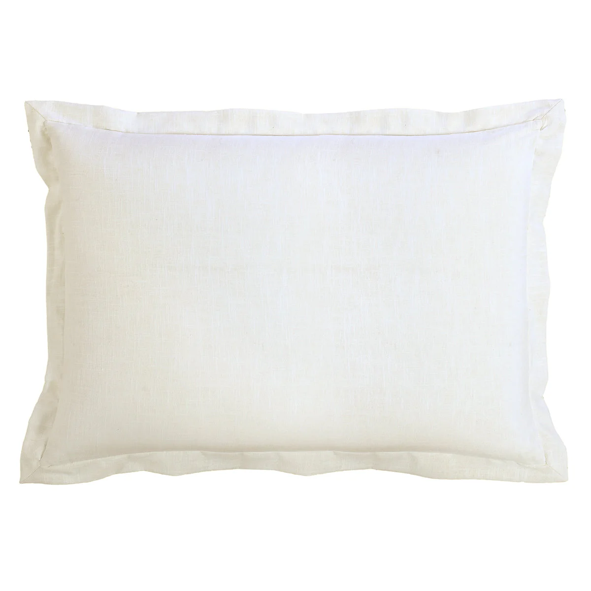 HiEnd Accents White Linen Sham