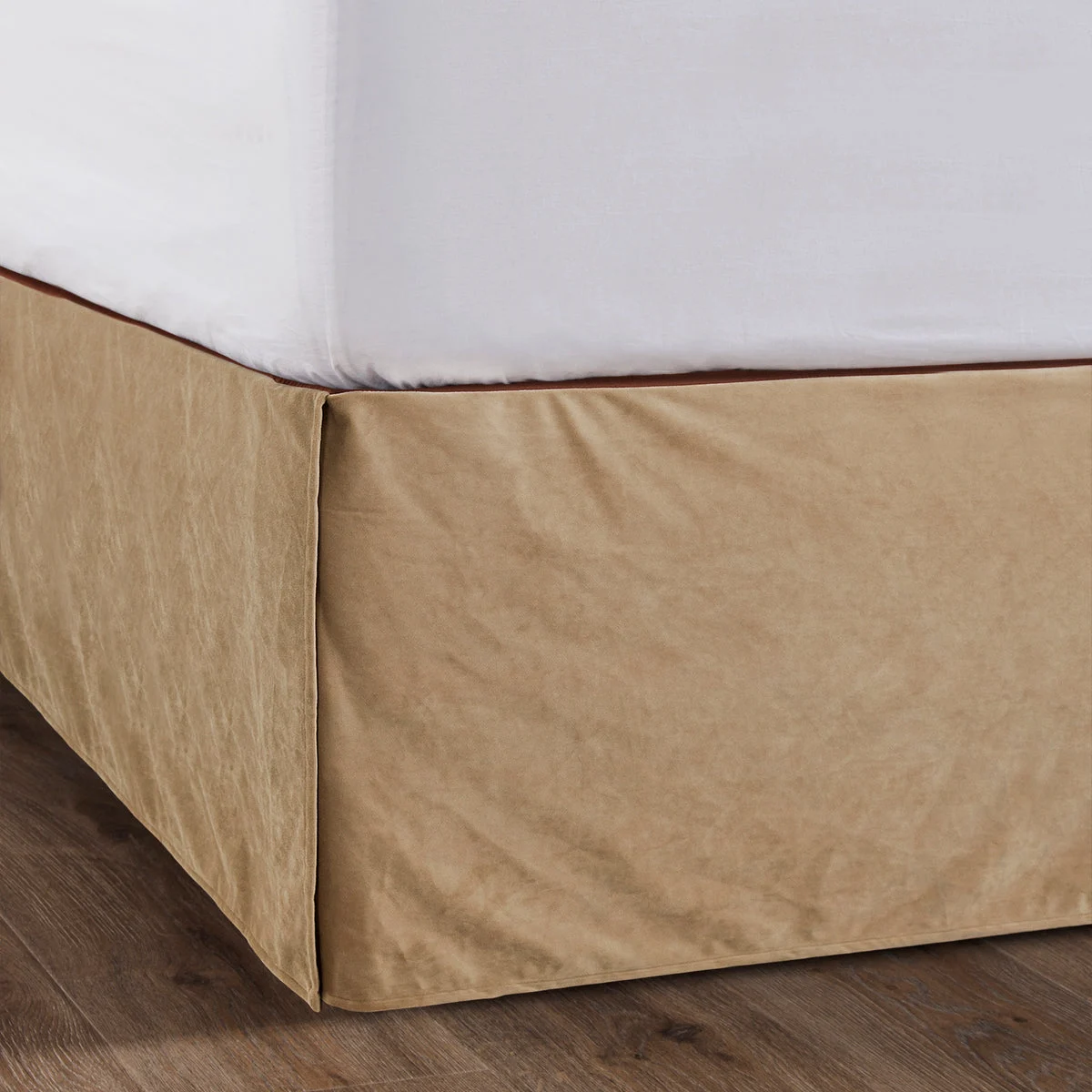 HiEnd Accents Velvet Bedskirt