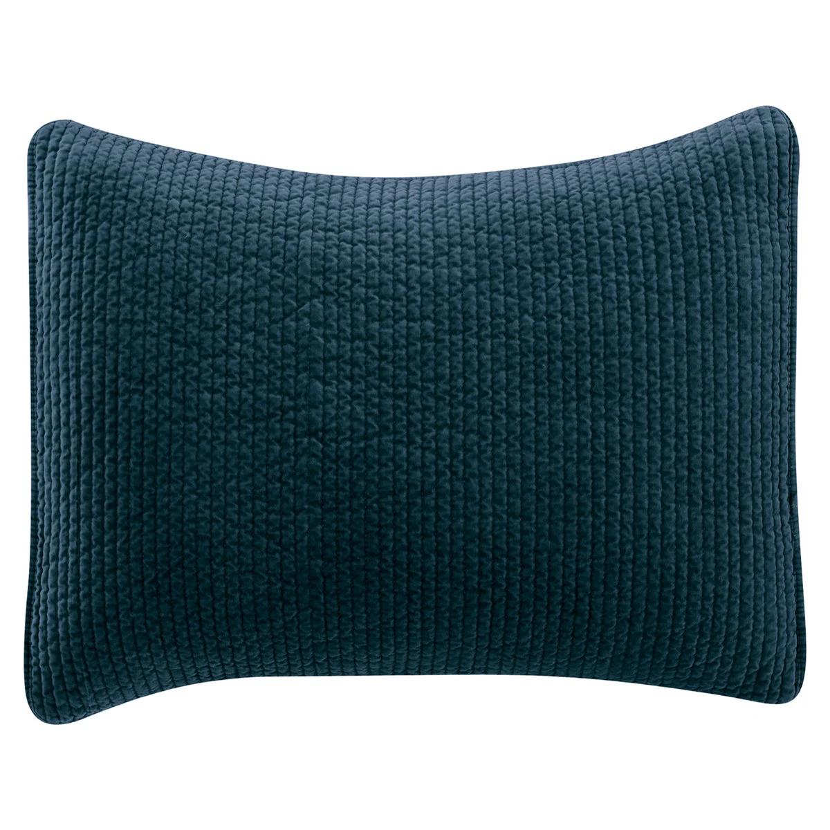 HiEnd Accents Stonewashed Cotton Quilted Velvet Sham