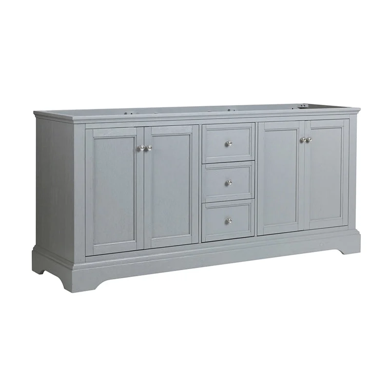 Fresca Windsor 72`` Traditional Double Sink Bathroom Cabinet