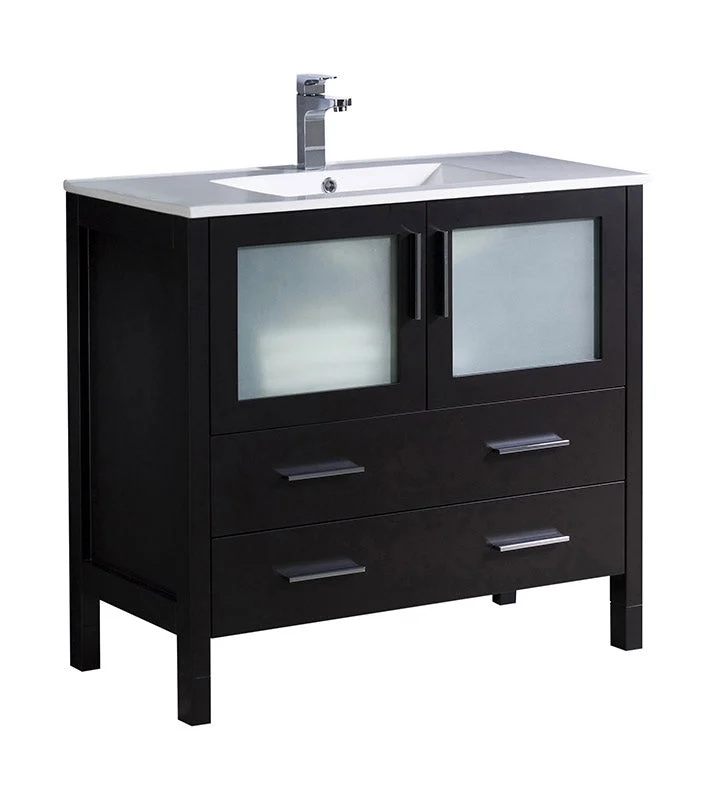 Fresca Torino Modern Bathroom Cabinet w/ Integrated Sink