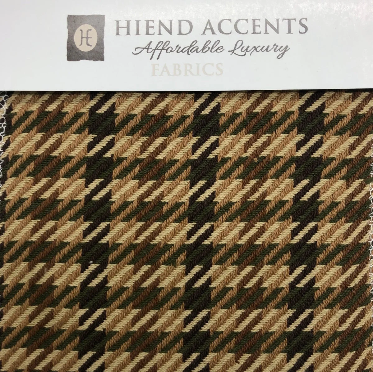 HiEnd Accents Clifton Woven Houndstooth Fabric Swatch