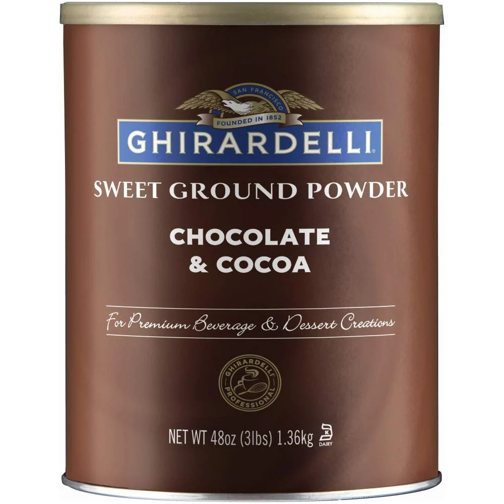 Ghirardelli Sweet Ground Chocolate and Cocoa 3 lb. Baking and Desserts