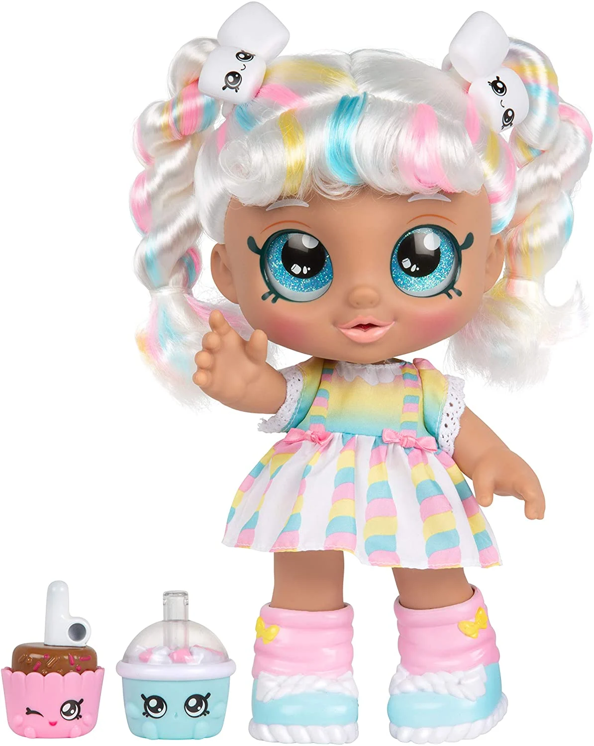 Kindi Kids Snack Time Friends – Pre-School Play Doll, Marsha Mello