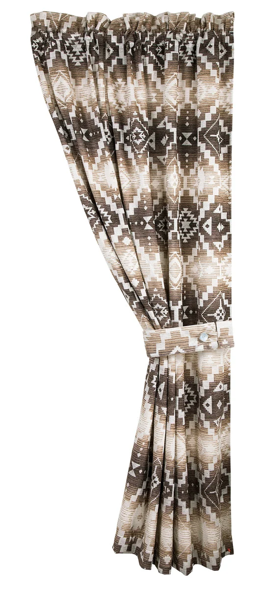 HiEnd Accents Chalet Aztec Curtain