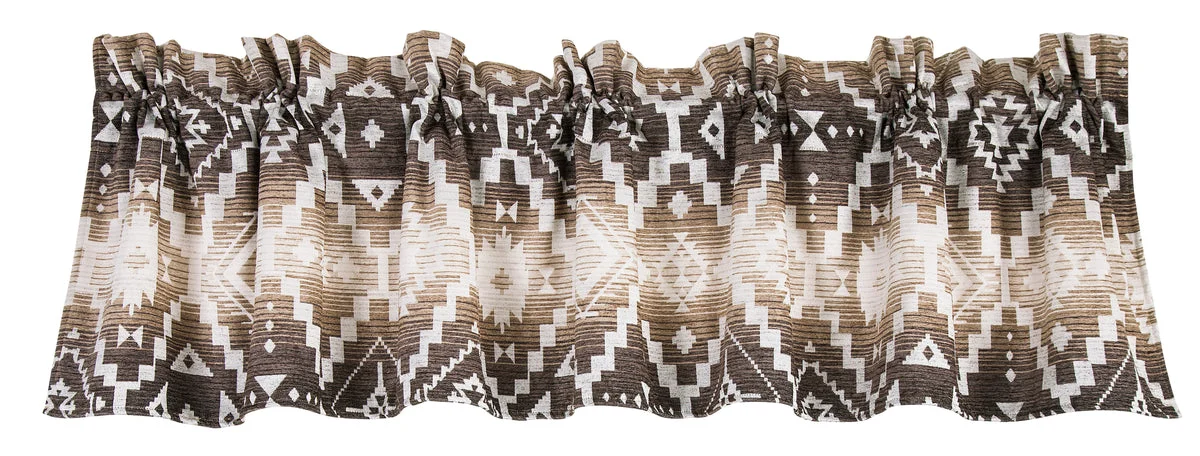 HiEnd Accents Chalet Aztec Valance