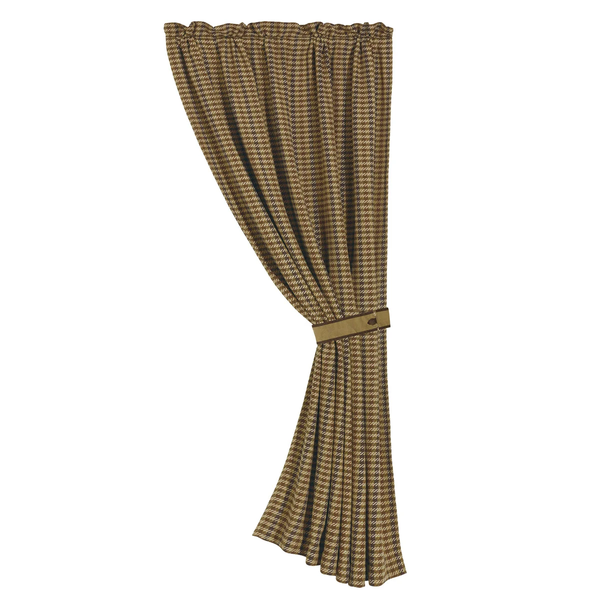 HiEnd Accents Crestwood Houndstooth Curtain