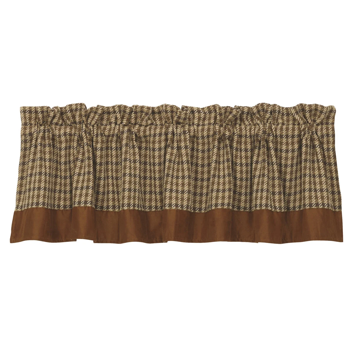 HiEnd Accents Crestwood Houndstooth Valance