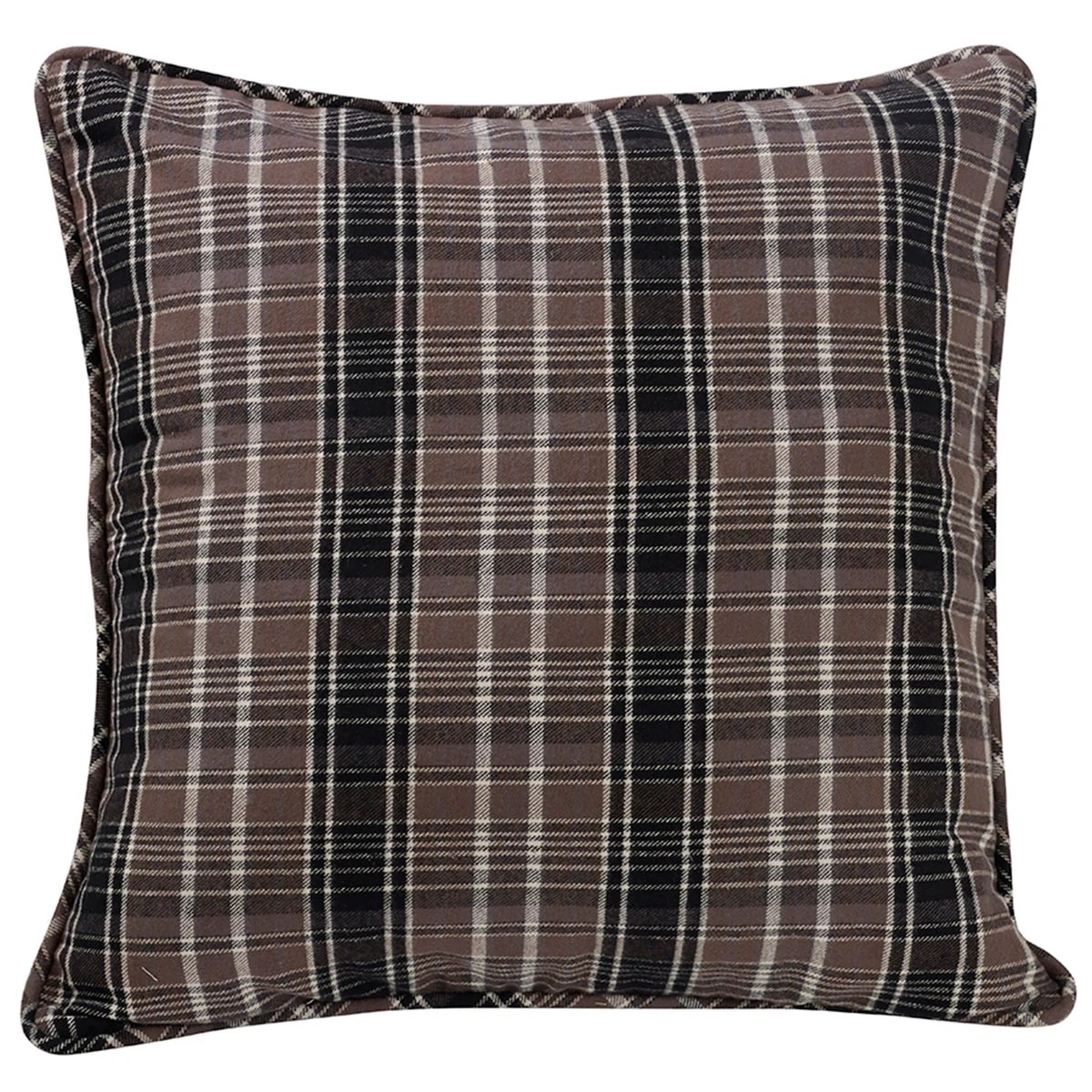 HiEnd Accents Plaid Euro Sham