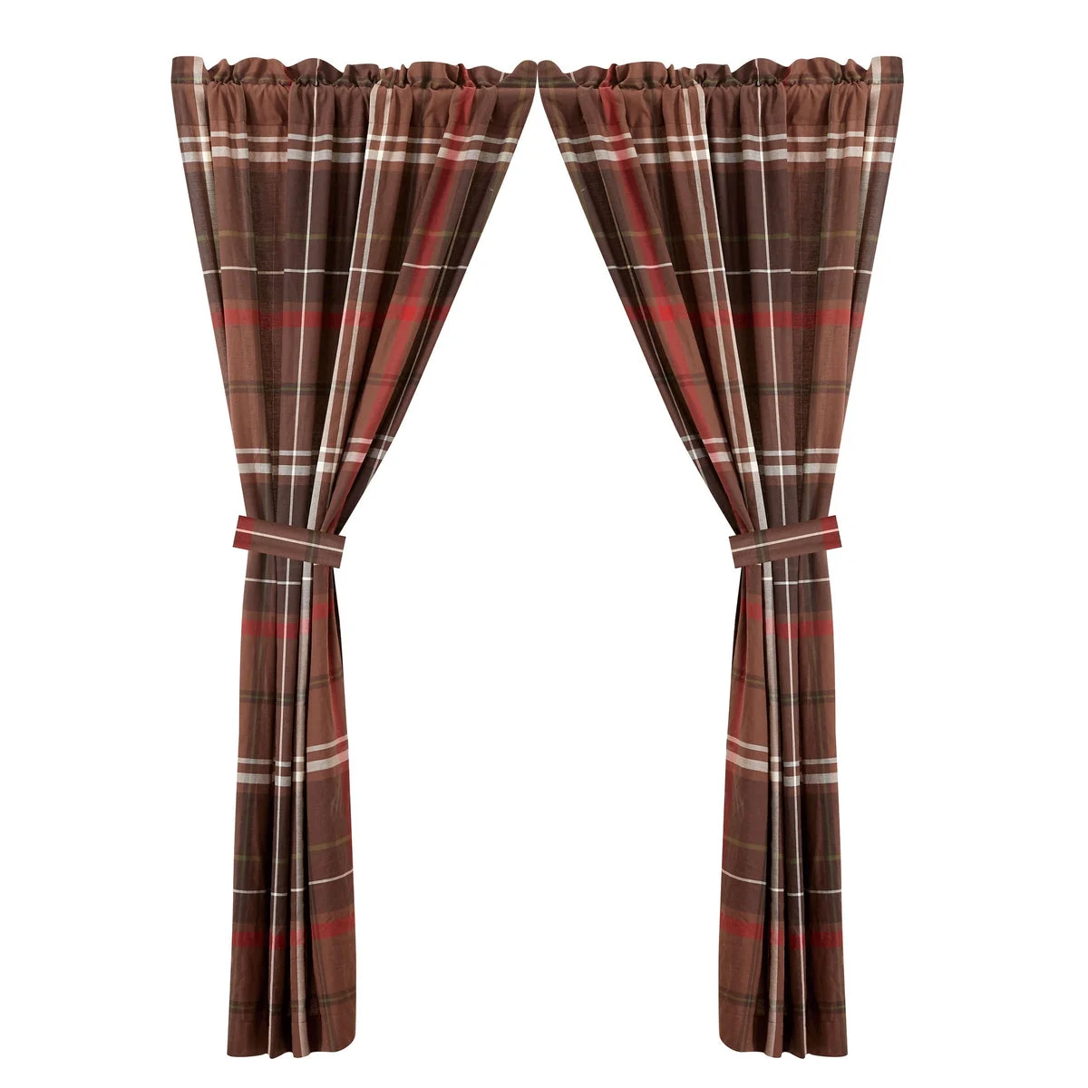 HiEnd Accents Jackson Plaid curtains (pair)