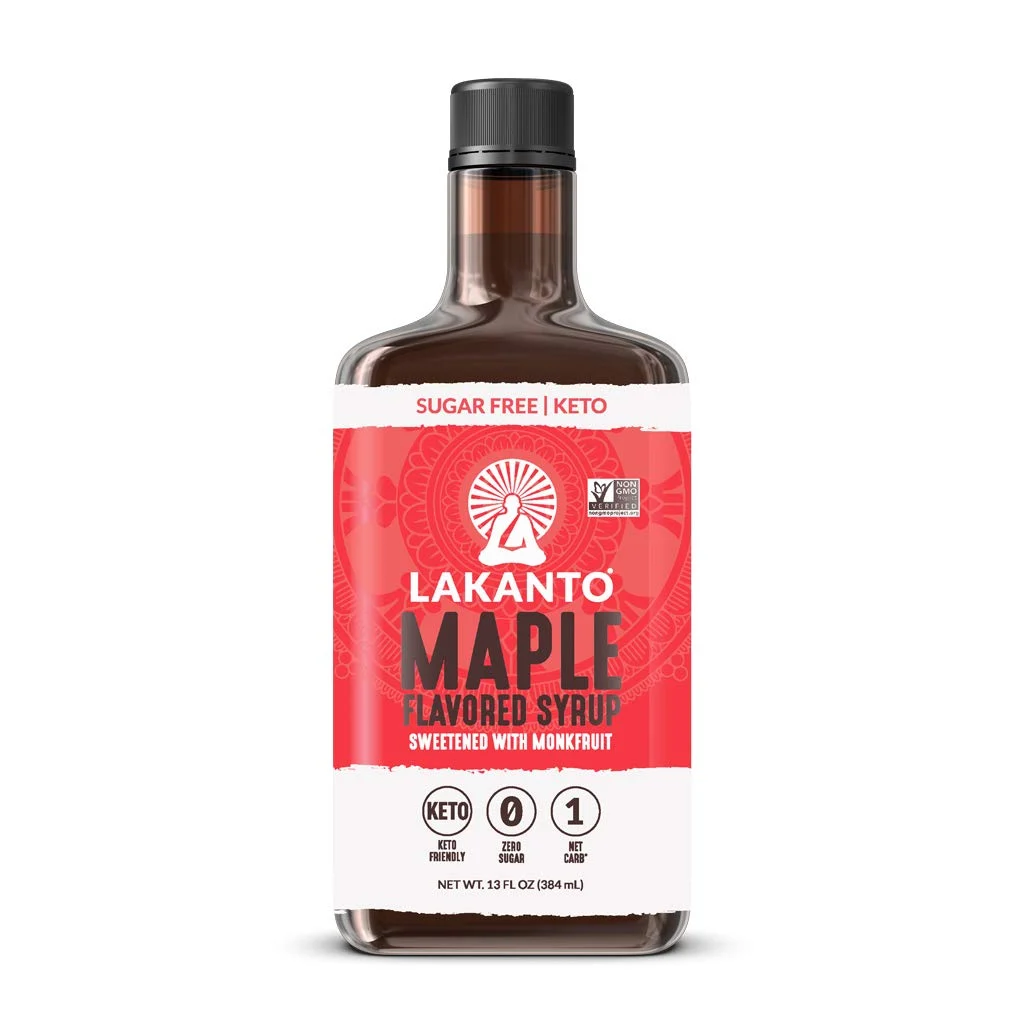 Lakanto Sugar Free Maple Syrup, (13 Fl Oz – Pack of 1)