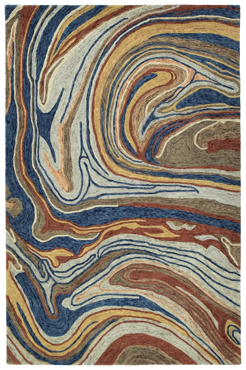 Kaleen Rugs Marble Collection MBL06-86 Multi Area Rug