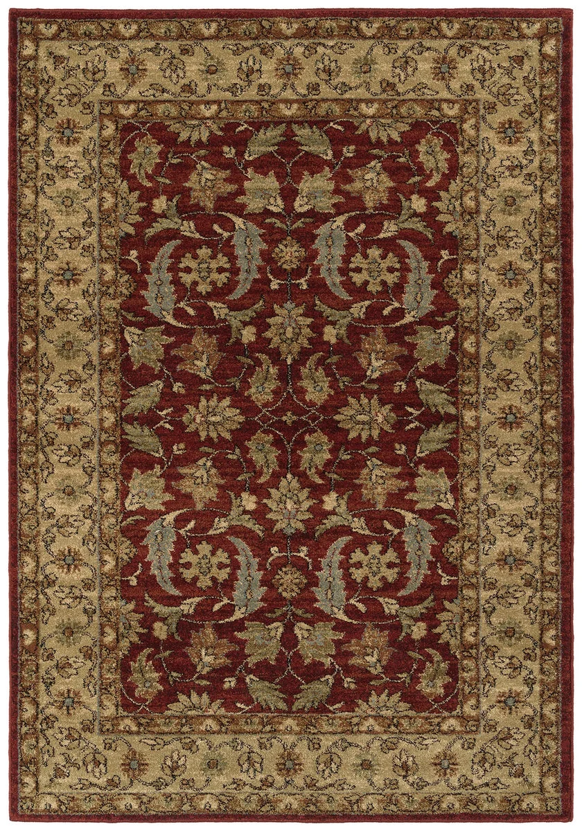 Kaleen Rugs McAlester Collection MCA04-04 Burgundy Area Rug