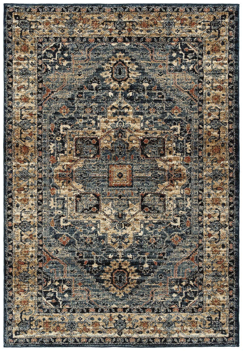 Kaleen Rugs McAlester Collection MCA07-17 Blue Area Rug