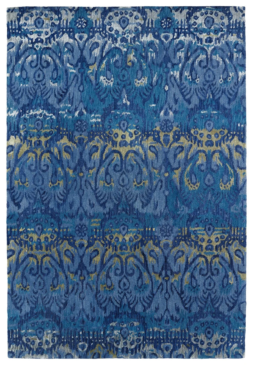 Kaleen Rugs Mercery Collection MER01-66 Azure Area Rug