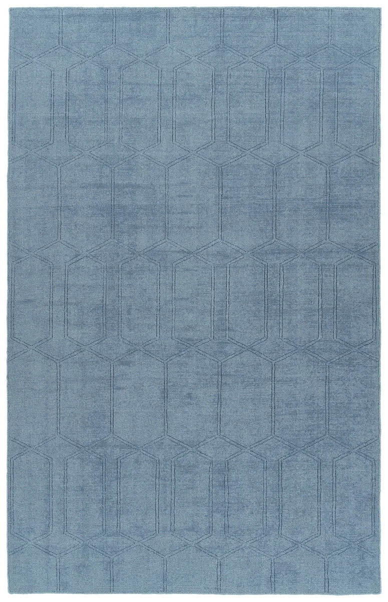 Kaleen Rugs Minkah Collection MKH03-17 Blue Area Rug