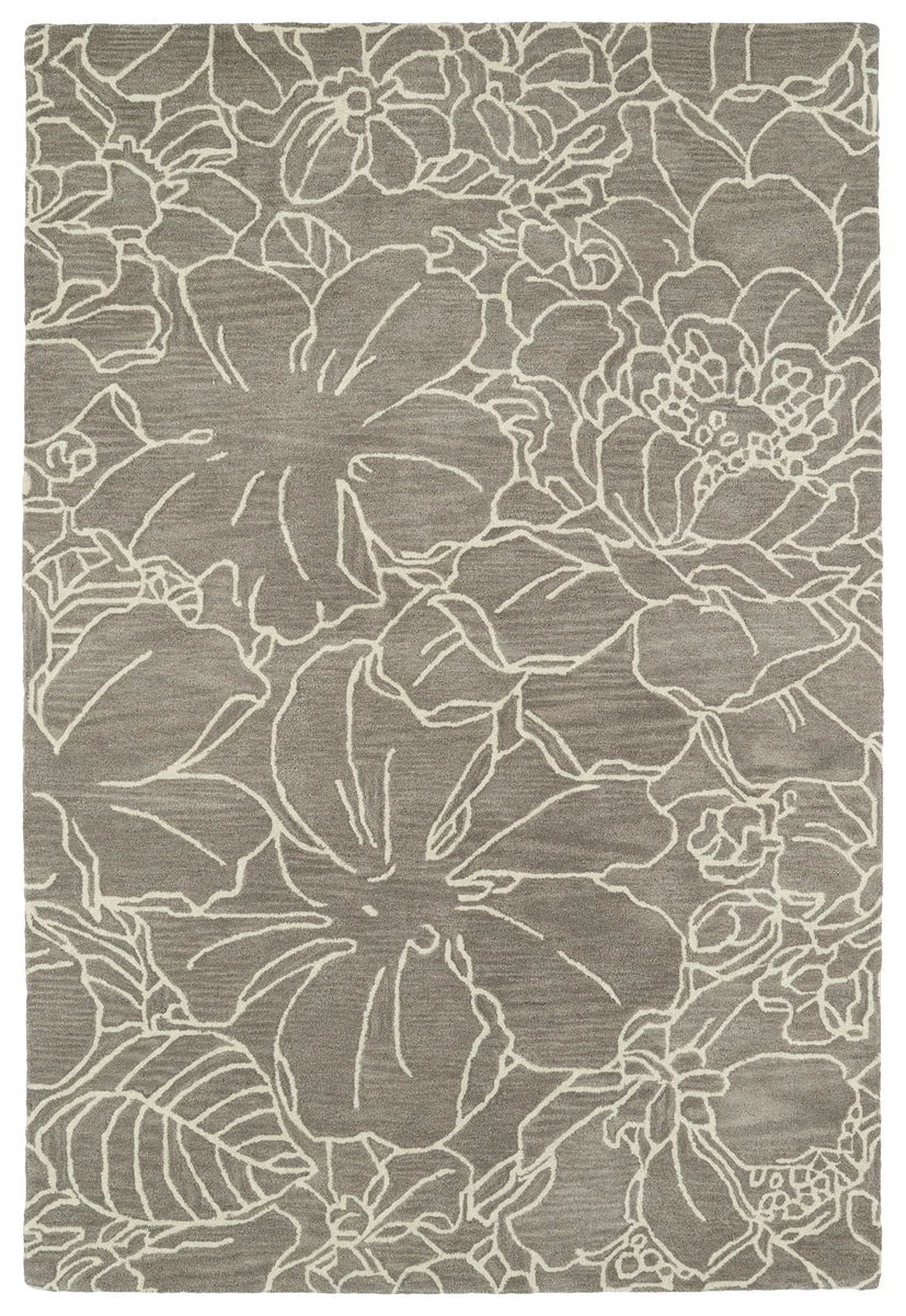 Kaleen Rugs Melange Collection MLG05-27 Taupe Area Rug