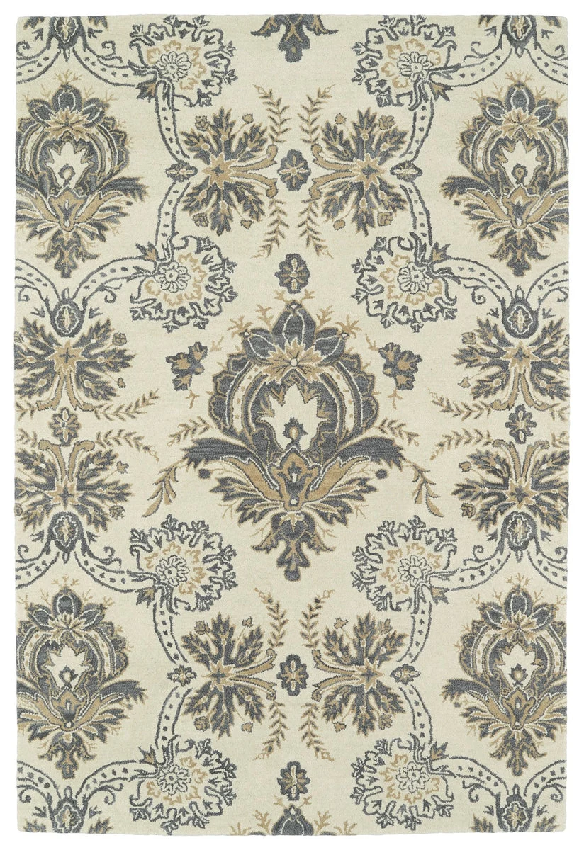 Kaleen Rugs Melange Collection MLG07-01 Ivory Area Rug