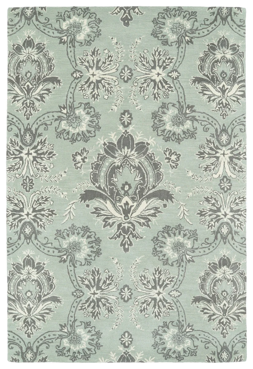 Kaleen Rugs Melange Collection MLG07-73 Pewter Area Rug