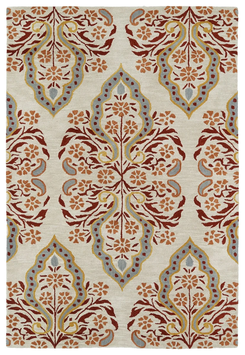 Kaleen Rugs Melange Collection MLG10-107 Mushroom Area Rug