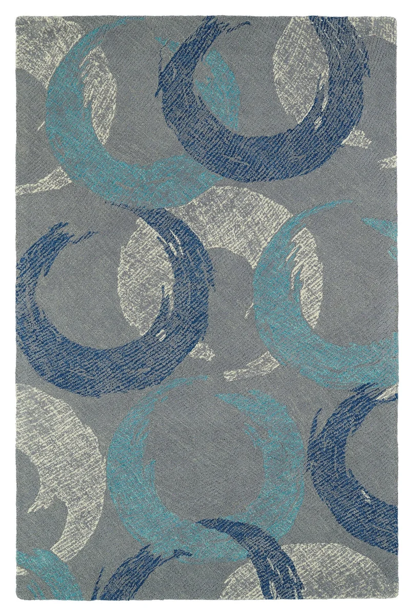 Kaleen Rugs Montage Collection MTG01-75 Grey Area Rug