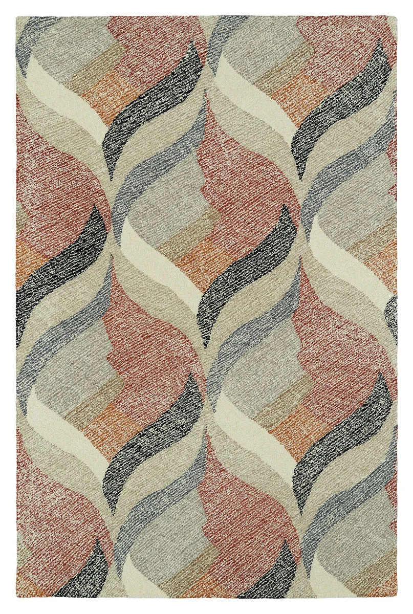 Kaleen Rugs Montage Collection MTG06-01 Ivory Area Rug