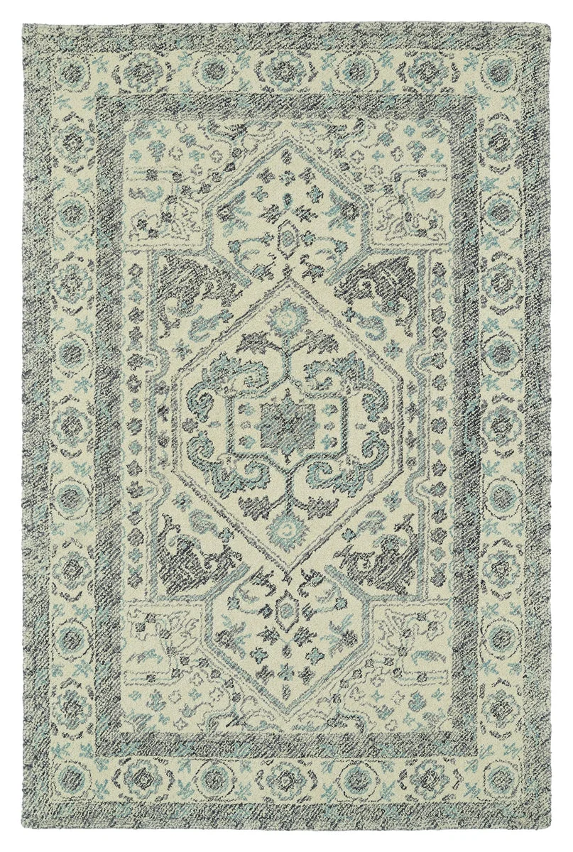 Kaleen Rugs Montage Collection MTG07-01 Ivory Area Rug