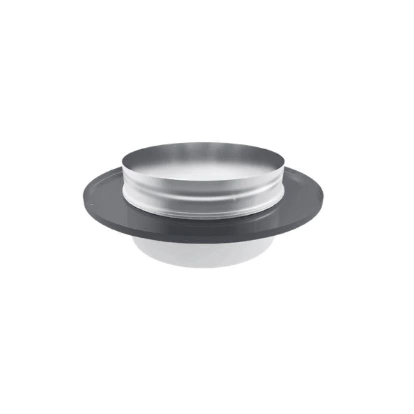 Majestic DVL/DuraBlack 6" Stainless Steel Adapter With Trim