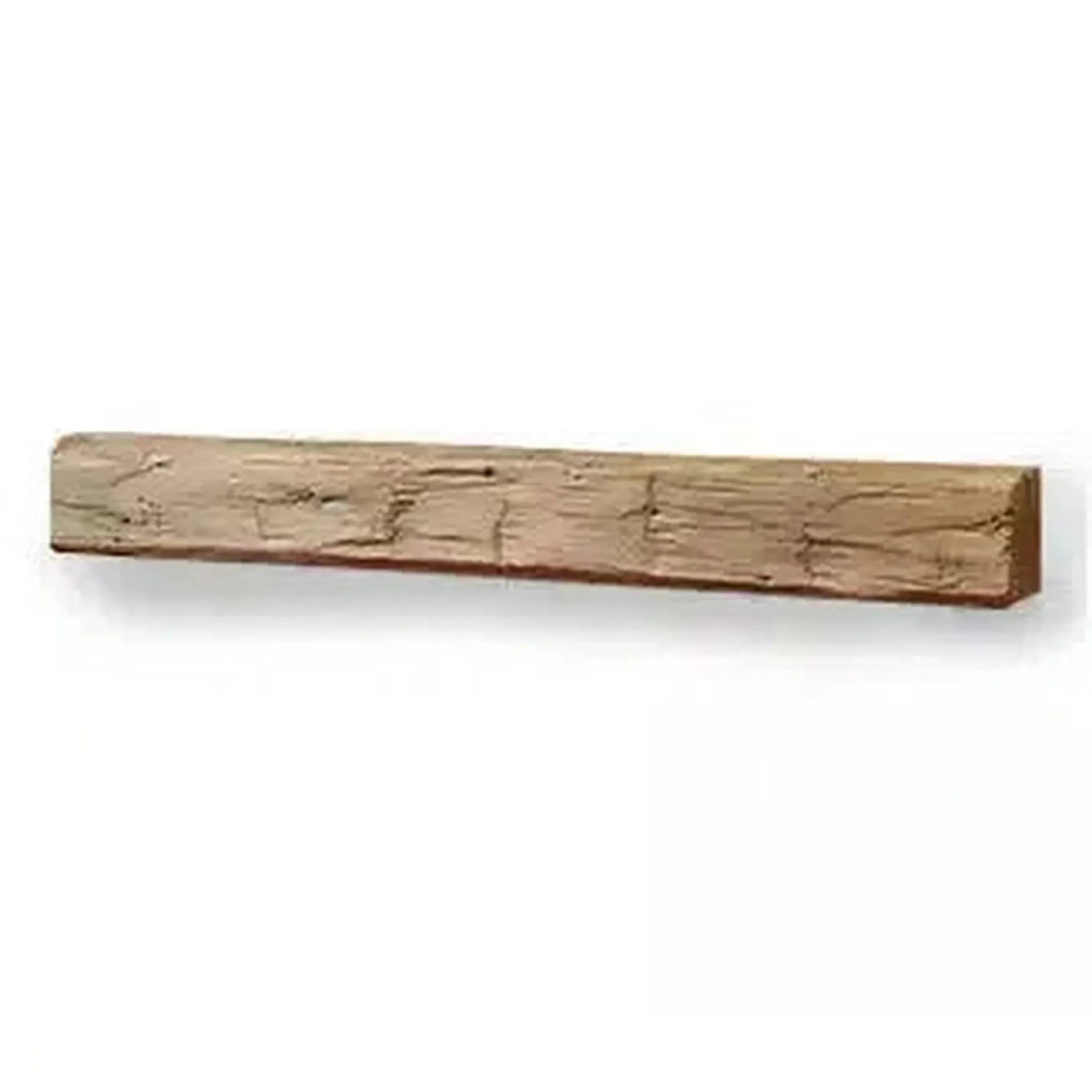 Majestic Design Series 72" Weathered Barnwood Rustic Style Non-Combustible Mantel Shelf