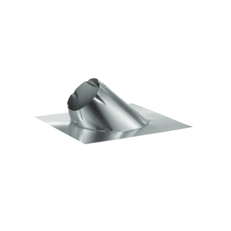 Majestic DuraTech 6" 0/12 - 6/12 Pitch Large Base Adjustable Galvalume Roof Flashing