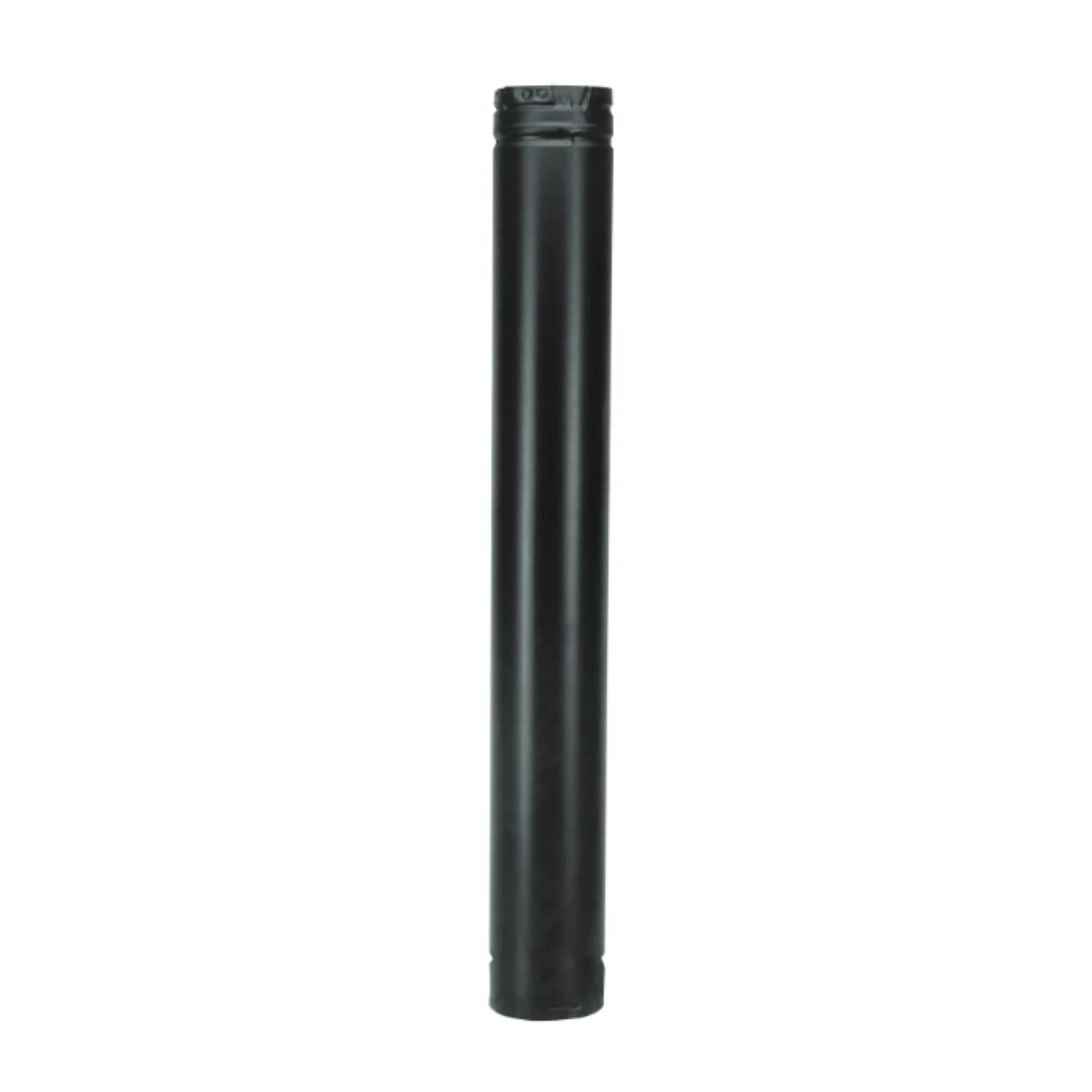 Majestic PelletVent Pro 4" x 24" Black Straight Pipe