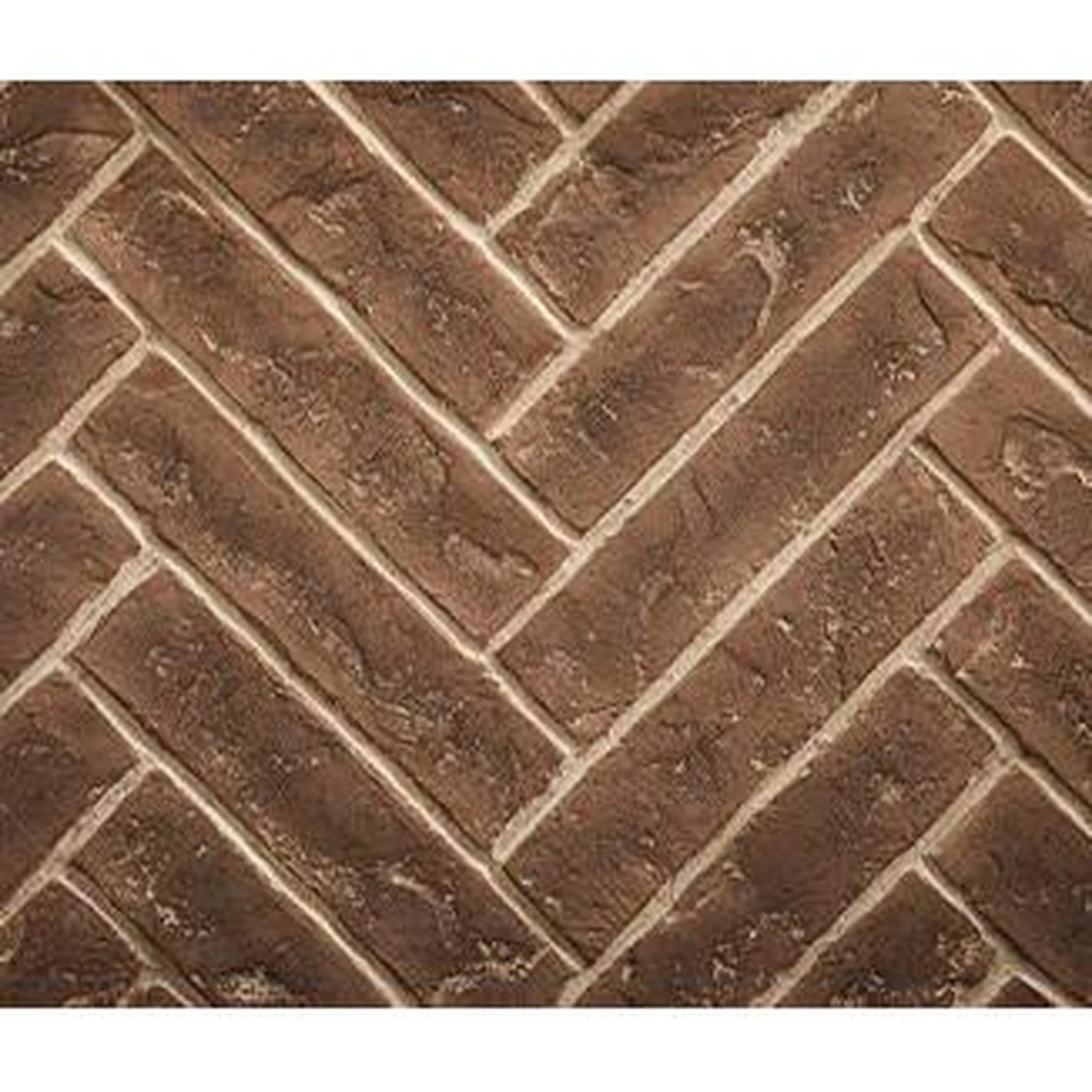 Majestic Tavern Brown Herringbone Brick Interior Panels for Meridian 36" Gas Fireplace