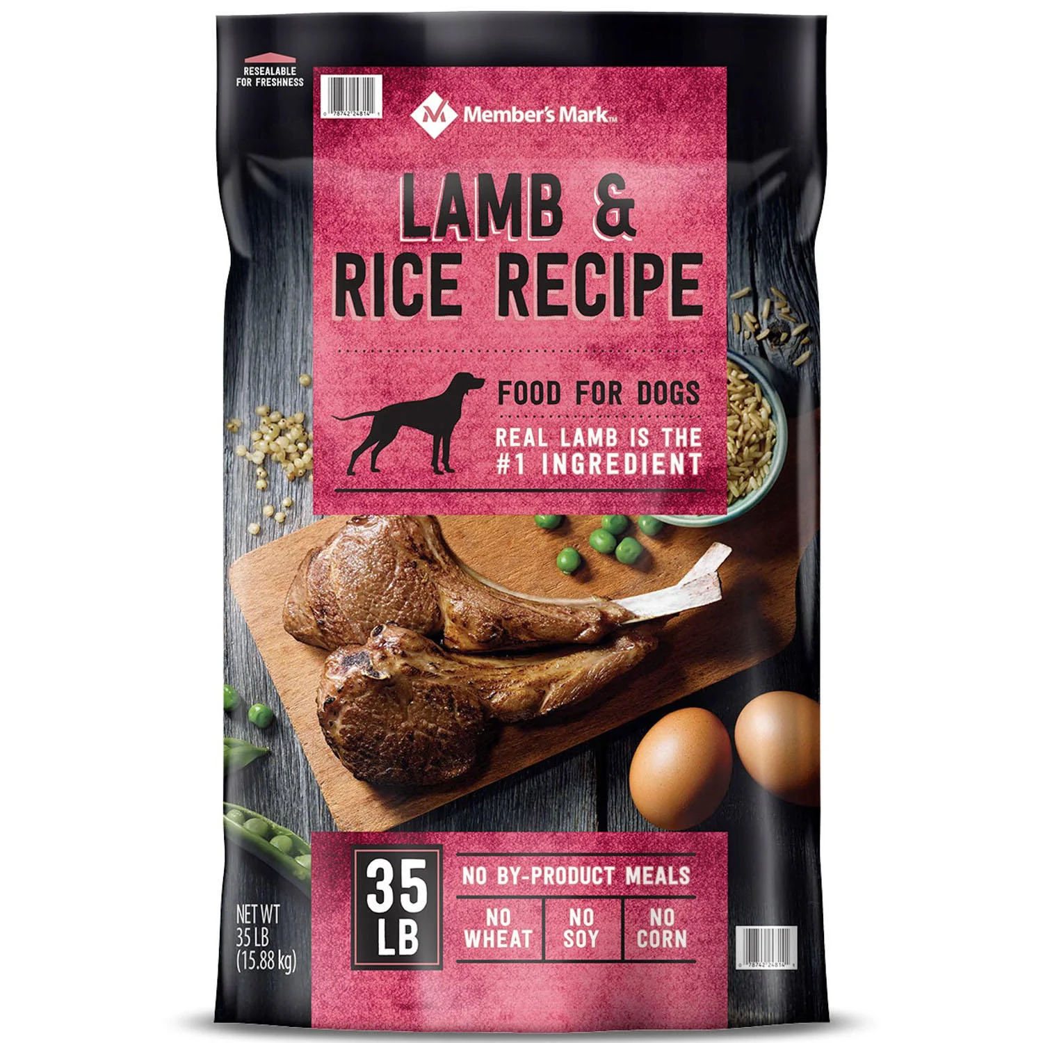 Member’s Mark Exceed Dry Dog Food, Lamb & Rice (35 lbs.)