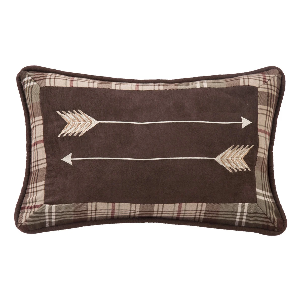 HiEnd Accents Embroidery Arrow Pillow