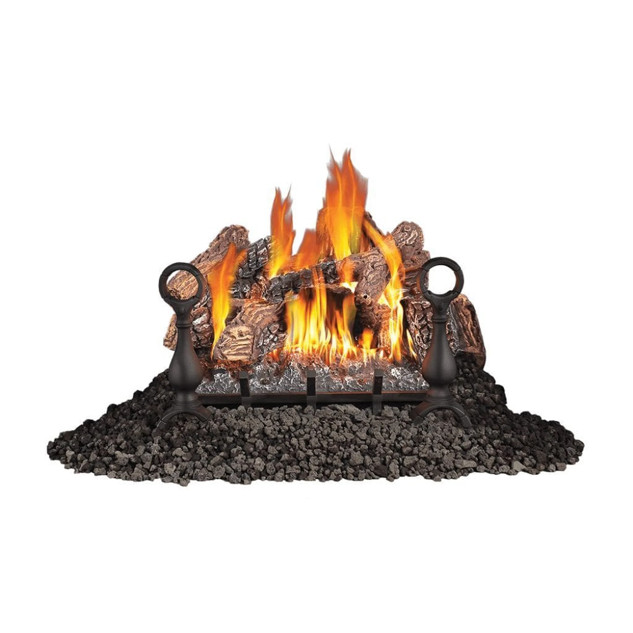 Napoleon Fiberglow 18" Vented Natural Gas Log Set With Electronic Ignition