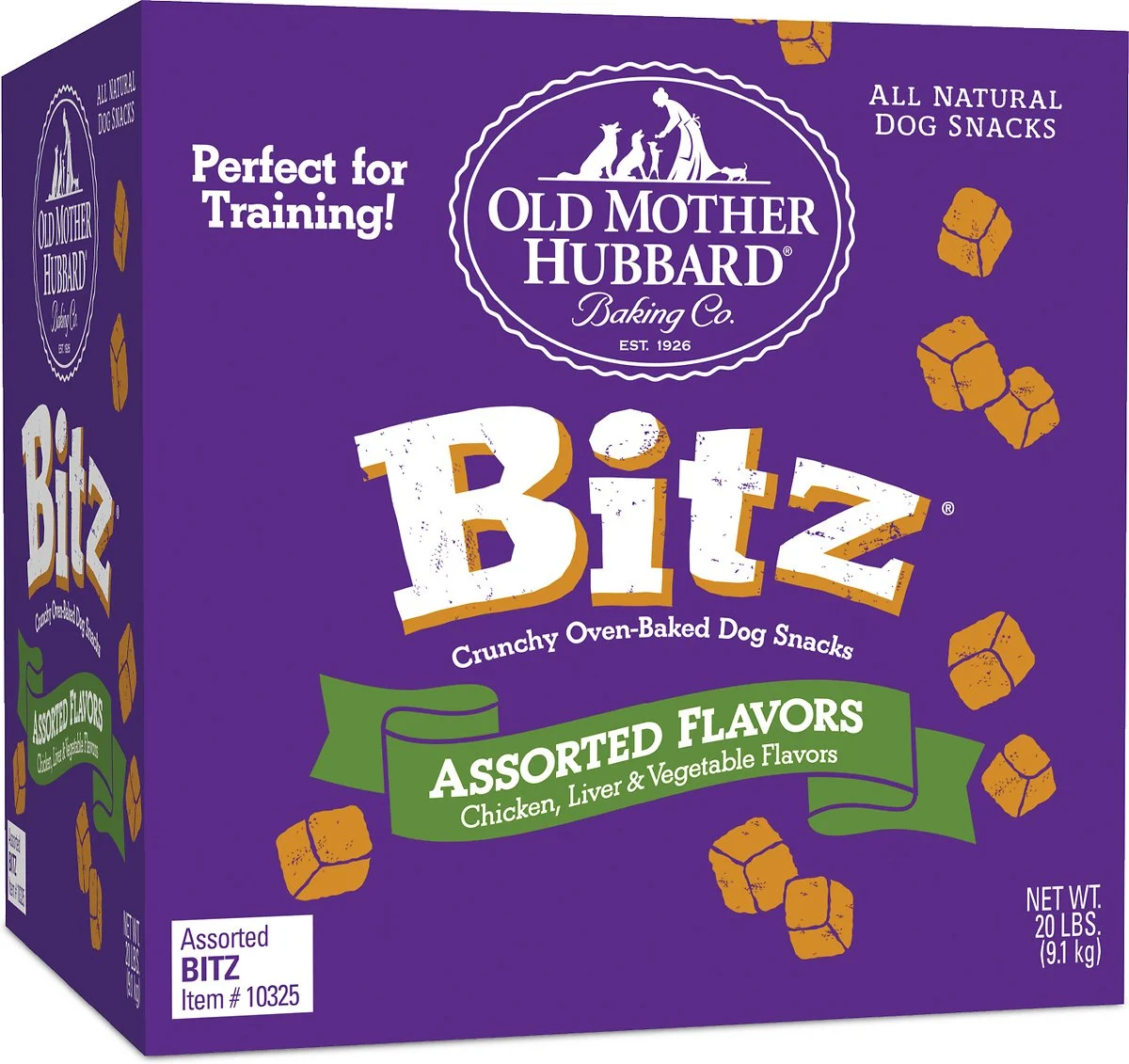 Old Mother Hubbard Bitz Assorted Flavors Crunchy Baked Dog Treats