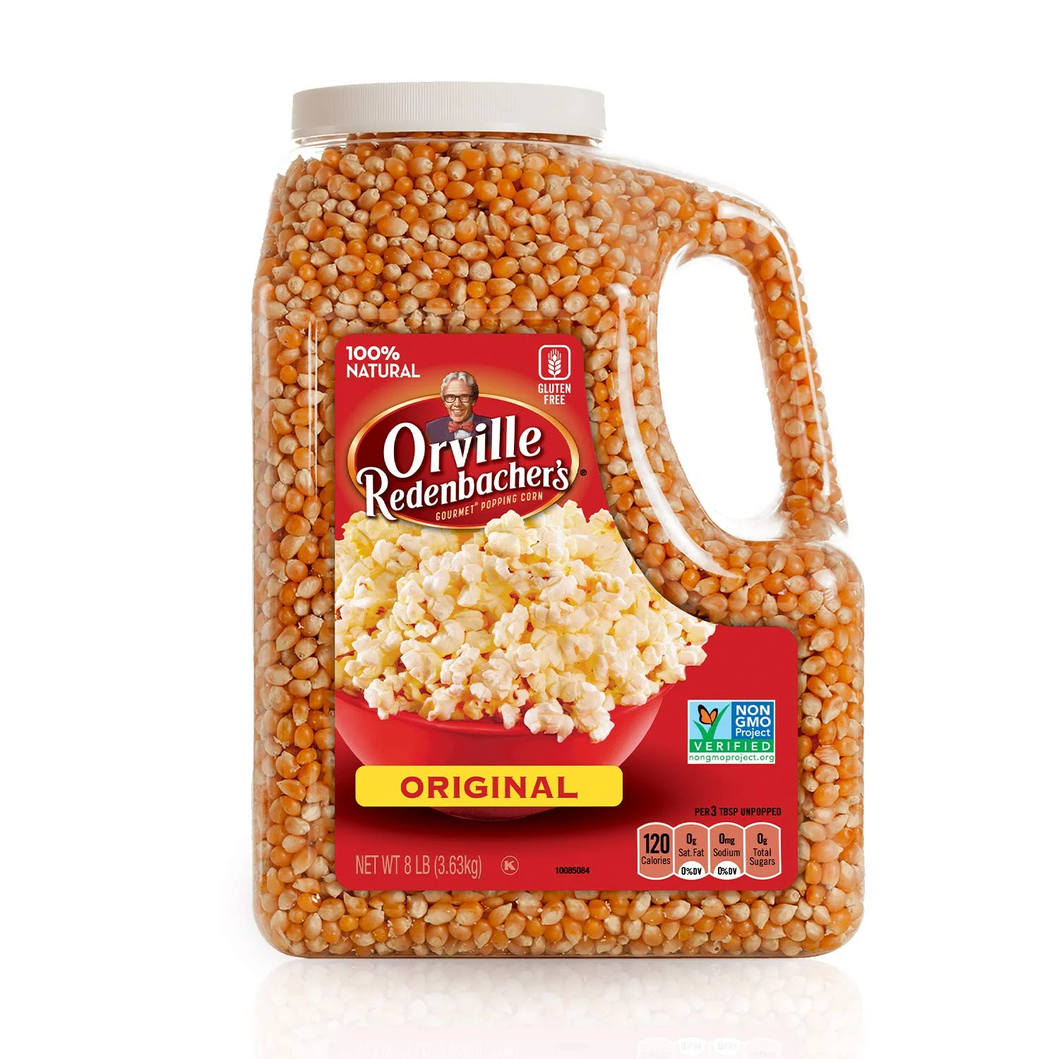 Orville Redenbacher’s Gourmet Popcorn Kernels, Original Yellow, 8 Lb