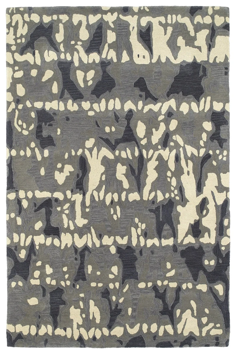 Kaleen Rugs Pastiche Collection PAS05-75 Grey Area Rug
