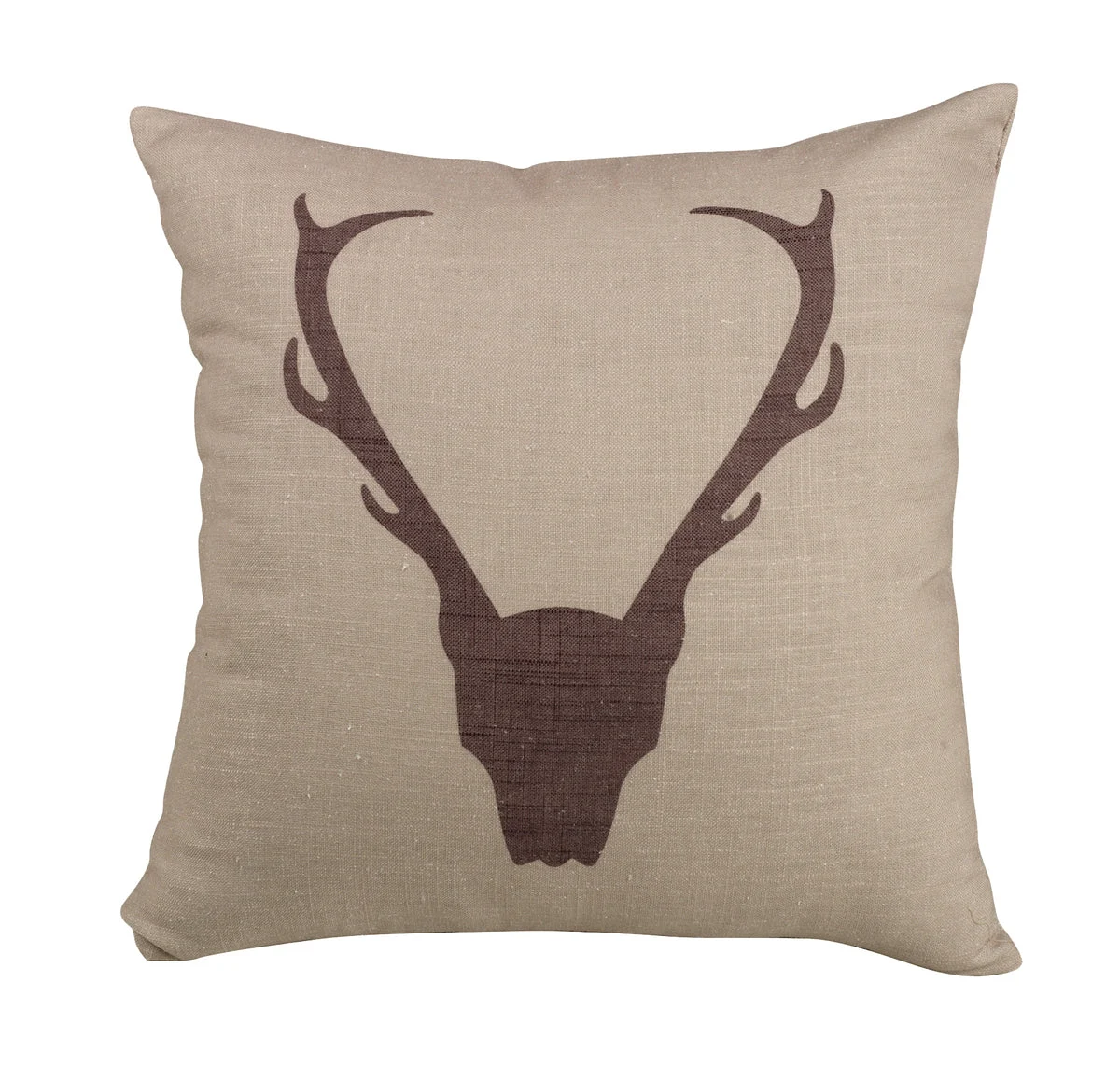 HiEnd Accents Printed Antler Pillow