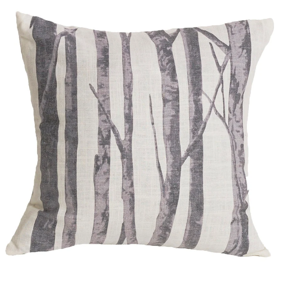 HiEnd Accents Printed Branches Pillow