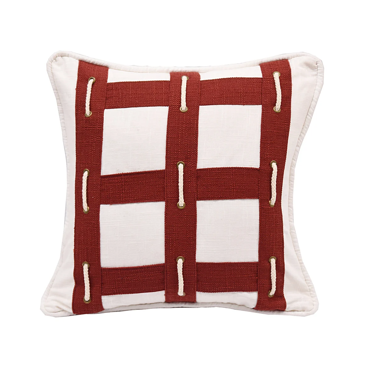 HiEnd Accents linen Pillow Rope