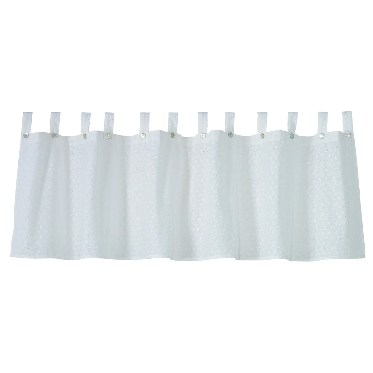 HiEnd Accents Salado Valance With Tab Top