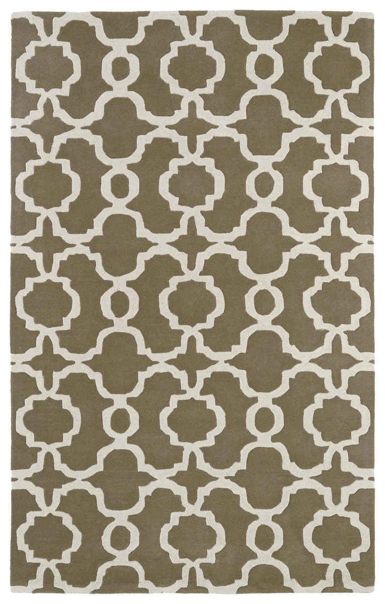 Kaleen Rugs Tara Round REV03-82 Lt. Brown Area Rug