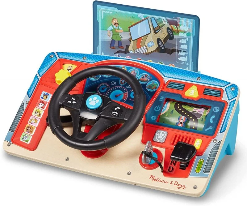 Melissa & Doug PAW Patrol Rescue Mission Wooden Dashboard, 4 Pieces