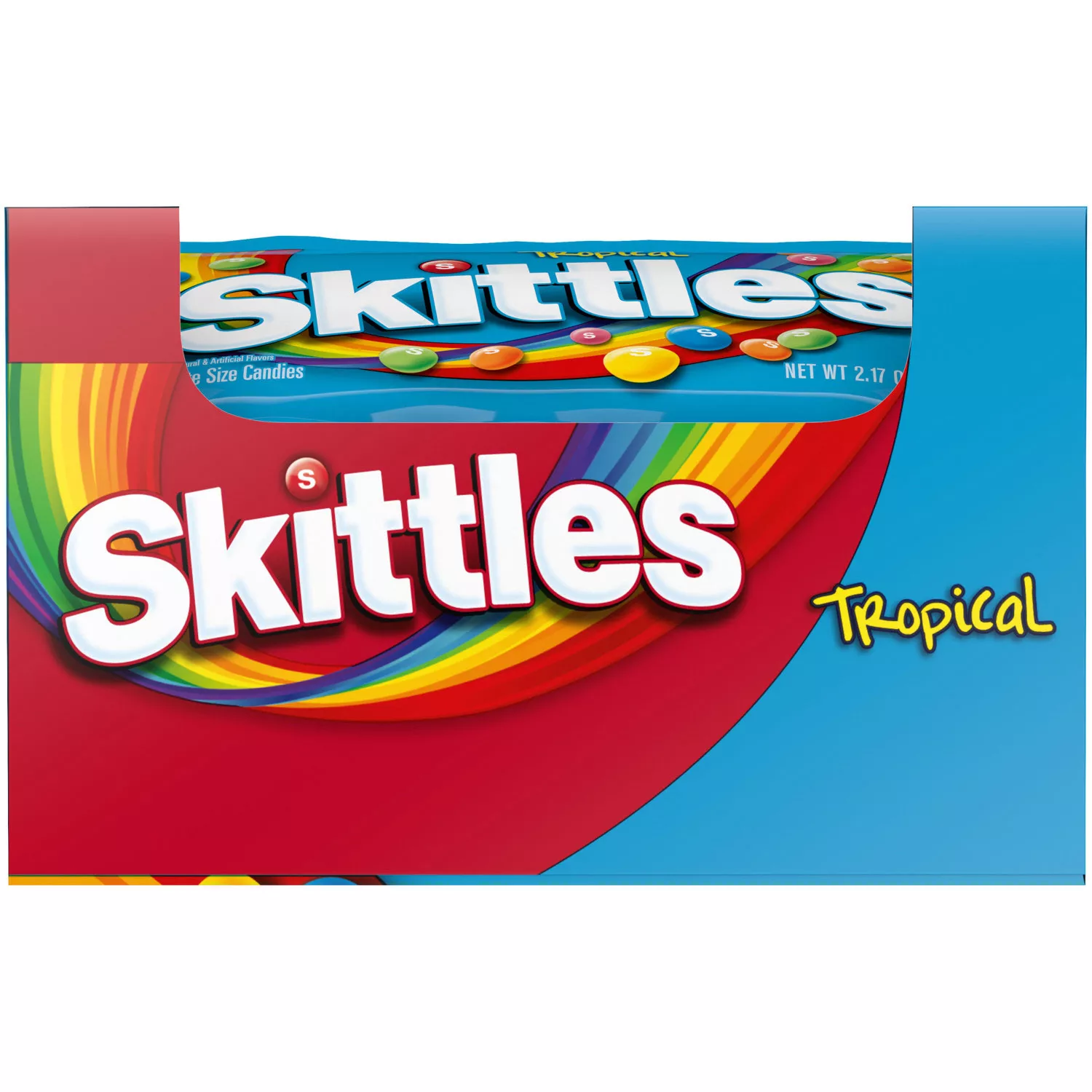 SKITTLES Tropical Candy, 2.17 ounce 36-Count Box