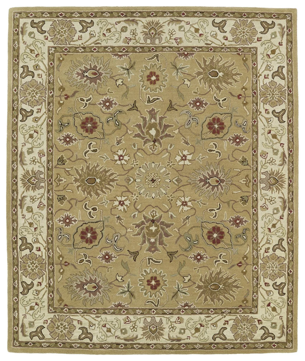 Kaleen Rugs Taj Collection TAJ07-43 Camel Area Rug