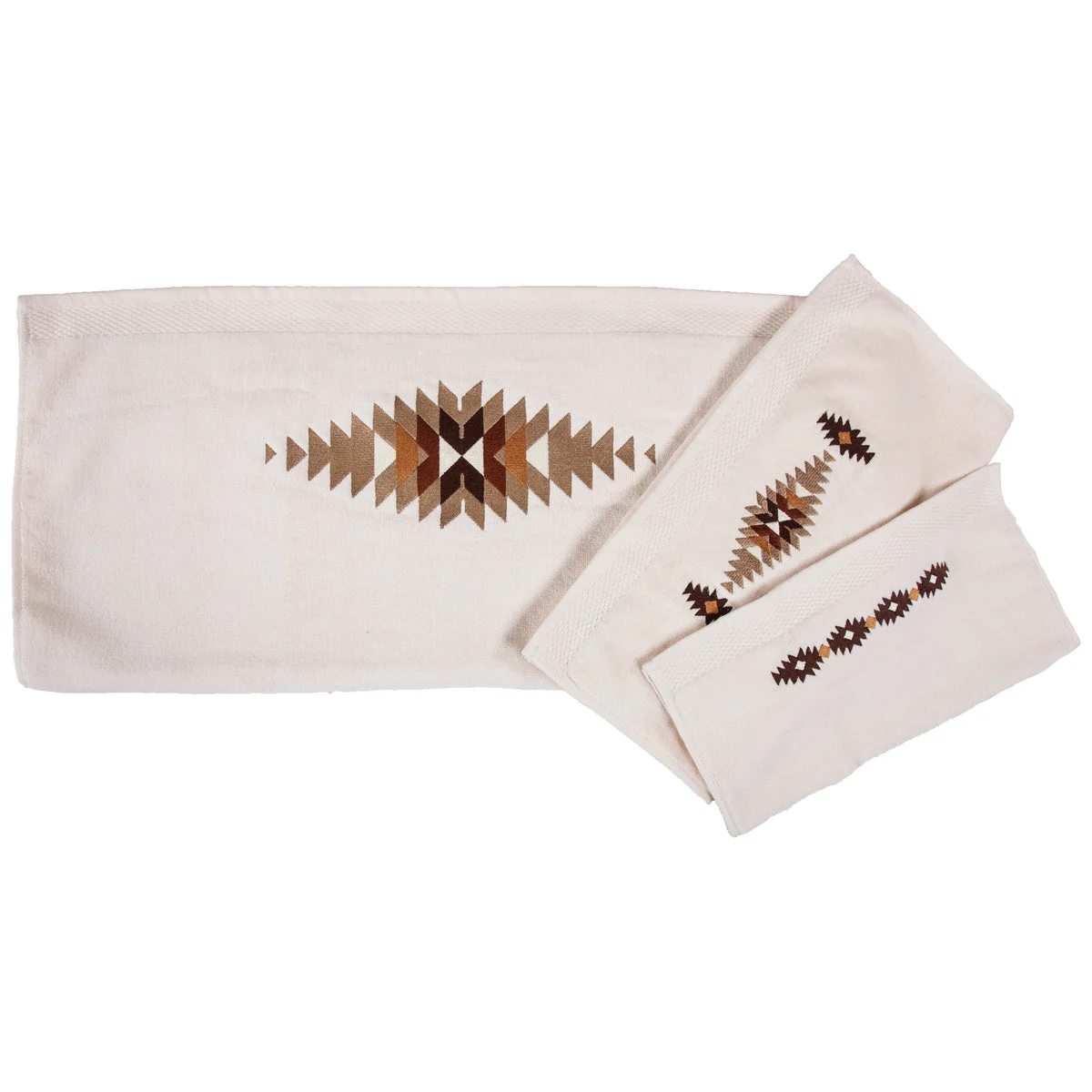 HiEnd Accents Yosemite Embroidered Towel Set