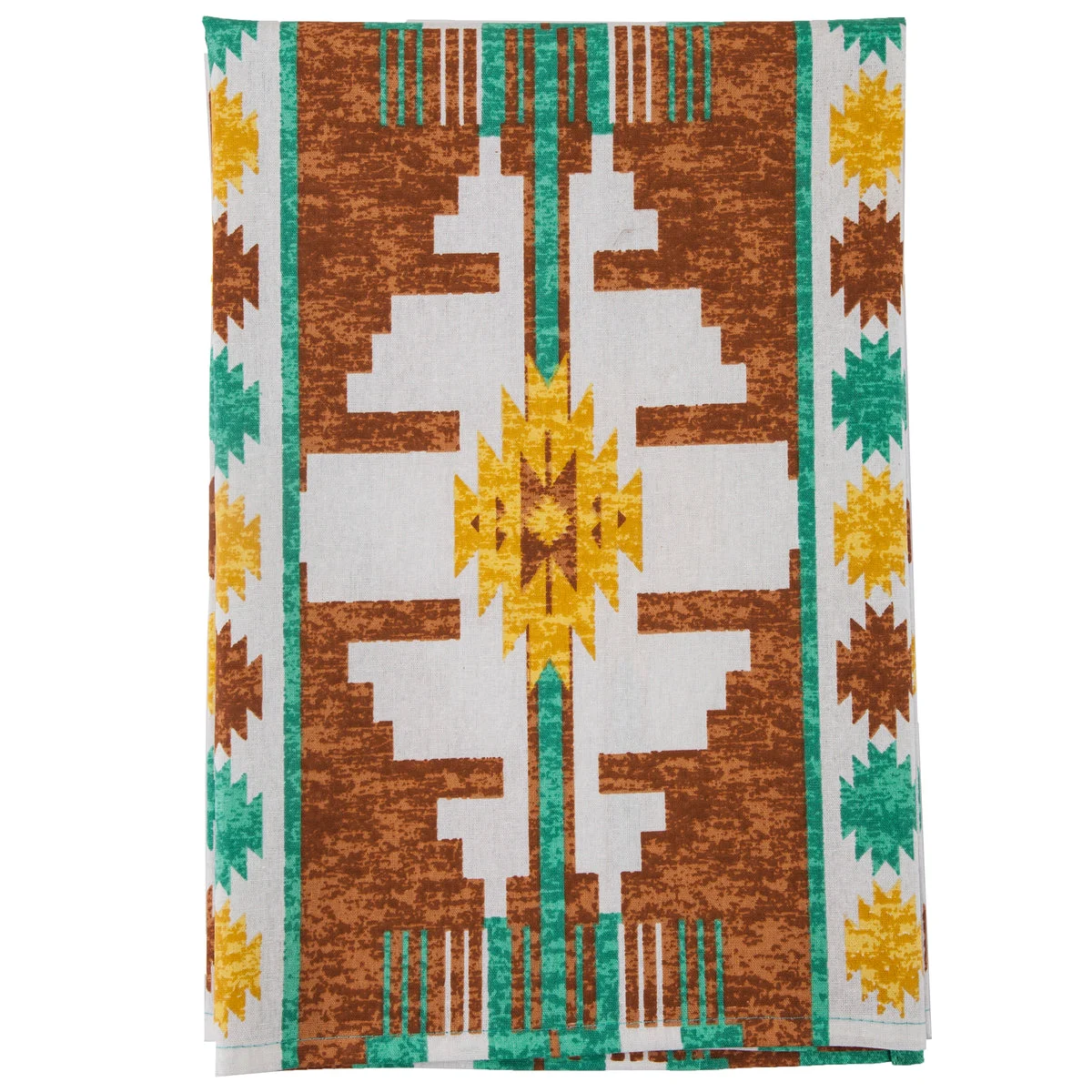 HiEnd Accents Pueblo printed Tea Towel, 5 Piece Set